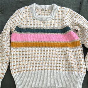 Madewell Women's Multicolor Striped Sweater